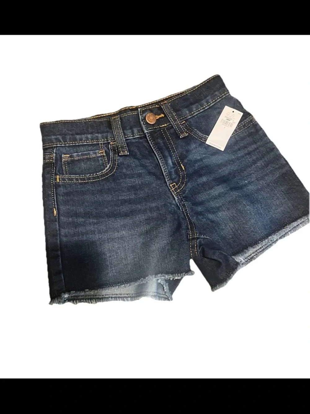 NWT Old Navy High Rise Waist Freyed Hem Shorts Girls 6